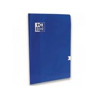 OXFORD Cahier Color Life 24x32cm Grands Carreaux Seyès 96 Pages Agrafées Couverture Carte Bleu - Image 3