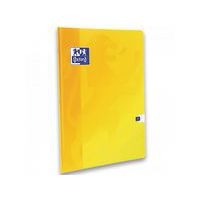 OXFORD Cahier Color Life 24x32cm Grands Carreaux Seyès 96 Pages Agrafées Couverture Carte Jaune - Image 2