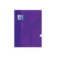 OXFORD Cahier Color Life 24x32cm Grands Carreaux Seyès 140 Pages Agrafées Couverture Carte Coloris Assortis - Image 2