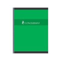 CONQUERANT Cahier 17x22cm Grands Carreaux Seyès 288 Pages Brochées Couverture Carte Coloris Assortis - Image 2