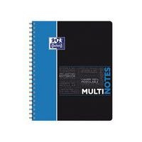 OXFORD Cahier Etudiants Multinotes A4+ Petits Carreaux 5mm 160 Pages Reliure Intégrale Couverture Polypro Colo - Image 3