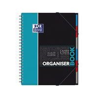 OXFORD Cahier Etudiants Organiserbook A4+ Ligné 7mm 160 Pages Reliure Intégrale Couverture Polypro Coloris Ass - Image 5