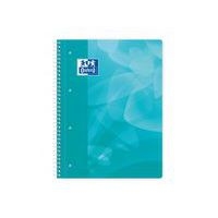 OXFORD Cahier Lagoon A4+ Grands Carreaux Seyès 160 Pages Reliure Intégrale Couverture Polypro Coloris Assortis - Image 2