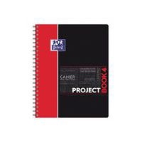 OXFORD Cahier Etudiants ProjectBook A4+ Petits Carreaux 5mm 200 Pages Reliure Intégrale Couverture Polypro Col - Image 2
