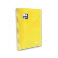 OXFORD Cahier EasyBook 24x32cm Grands Carreaux Seyès 160 Pages Reliure Intégrale Couverture Polypro Coloris As - Image 3