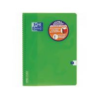 OXFORD Cahier OpenFlex A4 Grands Carreaux Seyès 180 Pages Reliure Intégrale Couverture Polypro Coloris Assorti - Image 3