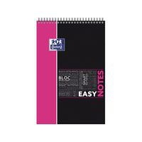 OXFORD Bloc-notes Etudiants Easynotes A4+ Petits Carreaux 5mm 160 Pages Reliure Intégrale Couverture Polypro C - Image 3