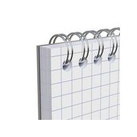 OXFORD Bloc-Notes Orange A4+ Petits Carreaux 5mm 80 Feuilles Reliure Intégrale Couverture Carte Enduite Orange - Image 3