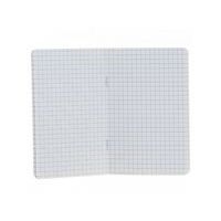 OXFORD Carnet Infinium 9x14cm Petits Carreaux 5mm 96 Pages Agrafées Couverture Synthétique Coloris Assortis - Image 3