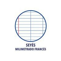 OXFORD Feuilles Simples A4 Grands Carreaux Seyès 200 Pages Etui Carte Rouge - Image 4