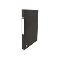 OXFORD Boîte Capacité Standard Osmose 24x32 Dos 25mm avec Elastique Couverture Polypro Coloris Assortis - Image 3