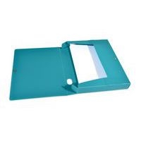 OXFORD Boîte Capacité Standard Osmose 24x32 Dos 40mm avec Bouton Pression Couverture Polypro Coloris Assortis - Image 2