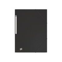 OXFORD Chemise 3 Rabats Memphis A4 avec Elastique Couverture Polypro Coloris Assortis - Image 2