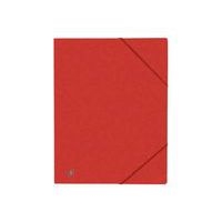 OXFORD Chemise 3 Rabats Top File + 17x22cm avec Elastique Couverture Carte Coloris Assortis - Image 2