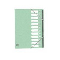 TRIEUR OXFORD TOP FILE+ A4 AGRAFE 12 POSITIONS ASSORTIS PASTEL - Image 2