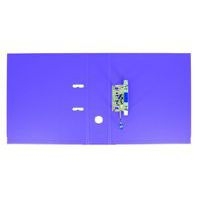 OXFORD Classeur à Levier Smart Pro+ A4XL Dos 80mm 2 Anneaux en D Couverture Polypro Rembordée Violet - Image 3