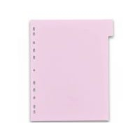 Intercalaires neutres Oxford Color Life A4+ 12 Positions Polypro Translucide Epaisseur 30/100ème Coloris Assor - Image 3