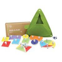 Eléments de jeu pour panneau Plug it géométrie mathématiques - Image principale