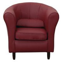 Fauteuil accueil Marta enduit PVC MMP - Image 2