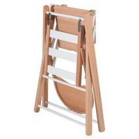 Chaise haute SARAH extra-pliante Hybride Blanc - Image 3