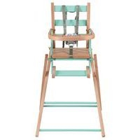 Chaise haute SARAH extra-pliante Hybride Vert Mint - Image 2