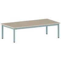 Table Carélie rectangulaire 160 x 80 cm fixe 4 pieds stratifié - Image 4