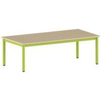 Table Carélie rectangulaire 160 x 80 cm fixe 4 pieds stratifié - Image 5