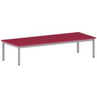 Table Carélie rectangulaire 200 x 80 cm fixe 4 pieds stratifié - Image 6