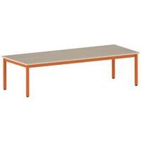 Table Carélie rectangulaire 200 x 80 cm fixe 4 pieds stratifié - Image 5
