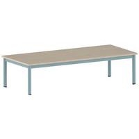 Table Carélie rectangulaire 180 x 80 cm mobile 4 pieds stratifié - Image 3
