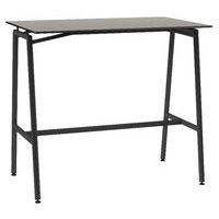 Mange-debout Ella rectangulaire hauteur 110 cm stratifié compact - Image 2