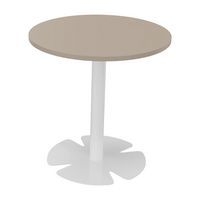 Table Host Ø 60 x h 60 cm plt Argile pied tulipe Blanc - Image principale