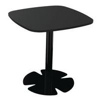 Table Host 60 x 60 x h 60 cm plt Noir pied tulipe Noir - Image principale