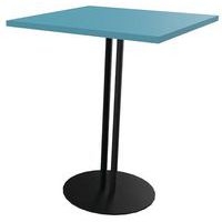 Table Roxane piètement 2 tubes 60x60 cm - Image 5