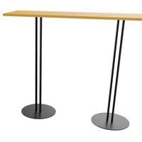 Mange-debout Roxane 2 pieds piètement double - Image 10