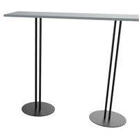 Mange-debout Roxane 2 pieds piètement double - Image 8