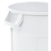 Conteneur rond agréé alimentaire 85 L Blanc - Image 2