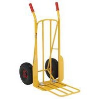 Diable acier bavette mixte - Roues pneumatiques - Force 250 kg - Image principale