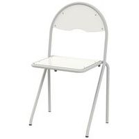 Chaise 4 pieds appui sur table stratifié - Image principale