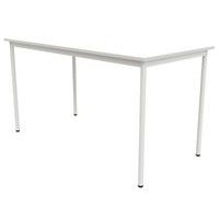 Table 4 pieds droits 140 x 80 cm stratifié ABS - Image 5