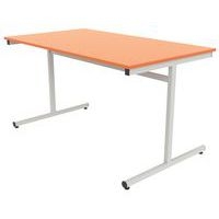 Table dégagement latéral 160 x 80 cm stratifié ABS - Image 5