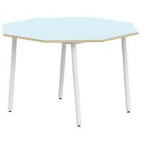 Table 4 pieds inclinés octogonale Ø 120 cm stratifié ABS - Image 3