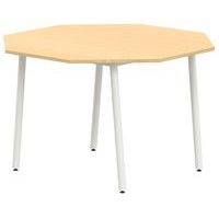 Table 4 pieds inclinés octogonale Ø 120 cm stratifié ABS - Image 5