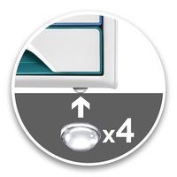 Module 4 tiroirs à clé Smoove Scure CEP Dim. 36 x 28,8 x 27,1 cm - Image 3