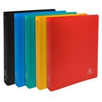 Classeur A4 polypropylène épais 4 anneaux diam: 30mm dos: 40 mm assortis - Image principale