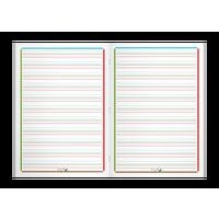 Cahier pour DYS 46 pages lignés interlignes 3 mm 90 g 21x29.7 cm - Image 2