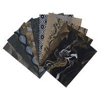 Bloc "Papiers du Monde" 21x29,7cm, 20 F, noir métallisé - Image 2