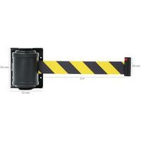 Support mural à sangle 2 m - sangle noire / jaune - Image 4