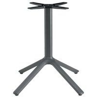 Pied de table Maxi Nemo fixe hauteur 73 cm - peint anthracite - Image principale