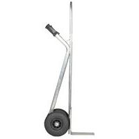 Diable alu - Roues pneumatiques - Capacité 350 kg - Image 3